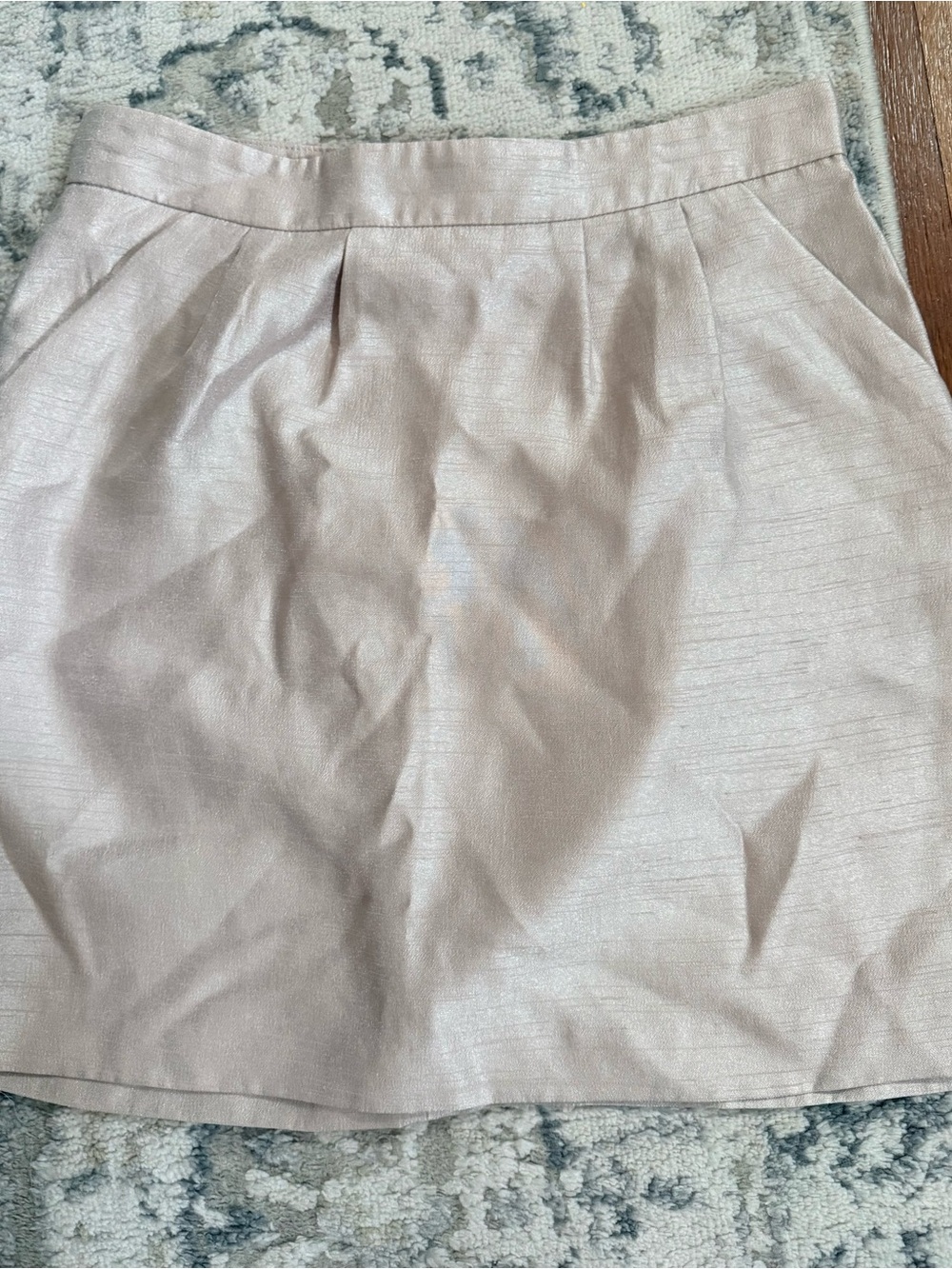 Light Beige A-Line Skirt